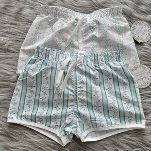 Edgehill Collection Boys Nwt Lot of 2 Swim Trunks Shorts